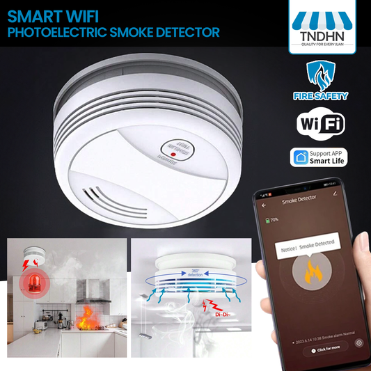 Photoelectric Smoke Alarm (Smart Home / WiFi) by VLT PRO