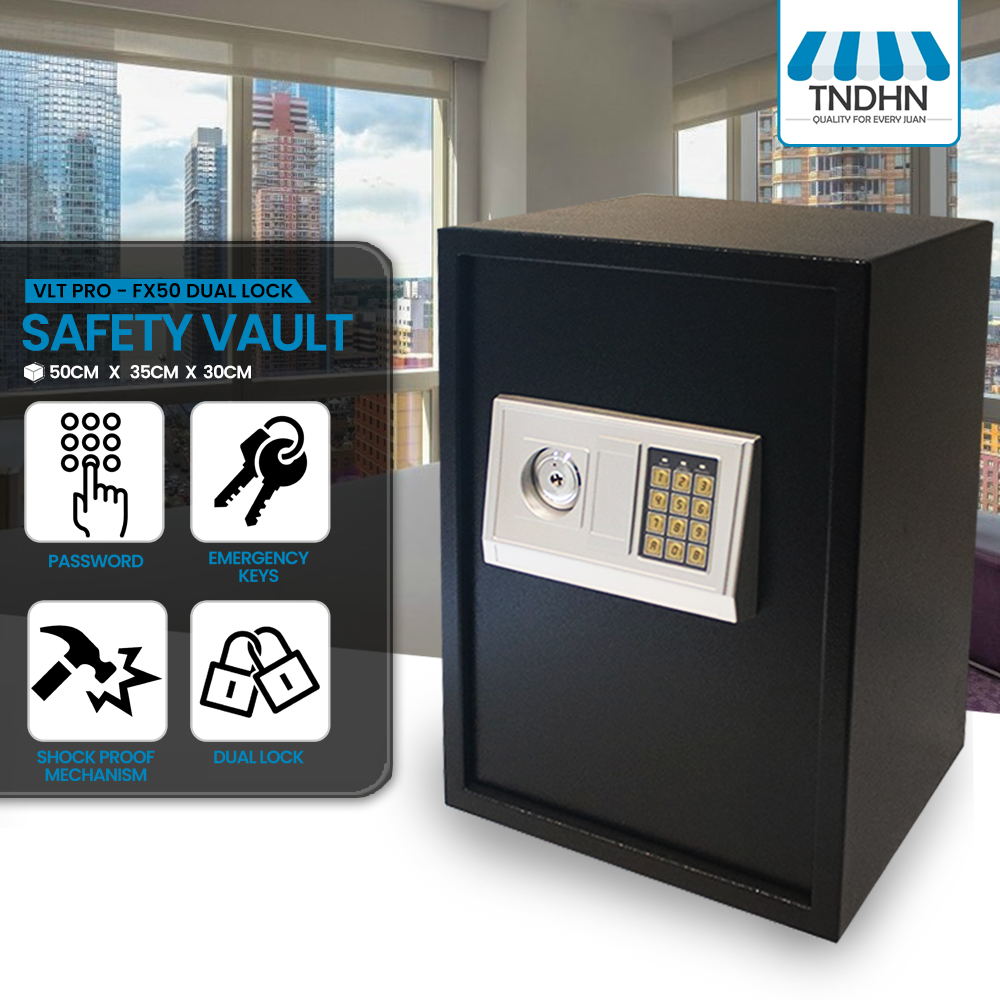 FX50 Dual Lock Safety and Security Vault by VLT PRO