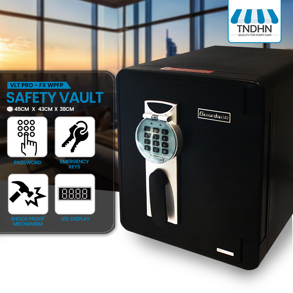 Waterproof and Fireproof Safety and Security Vault