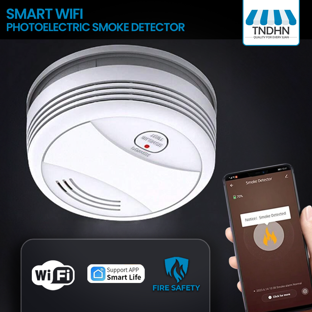 Photoelectric Smoke Alarm (Smart Home / WiFi) by VLT PRO